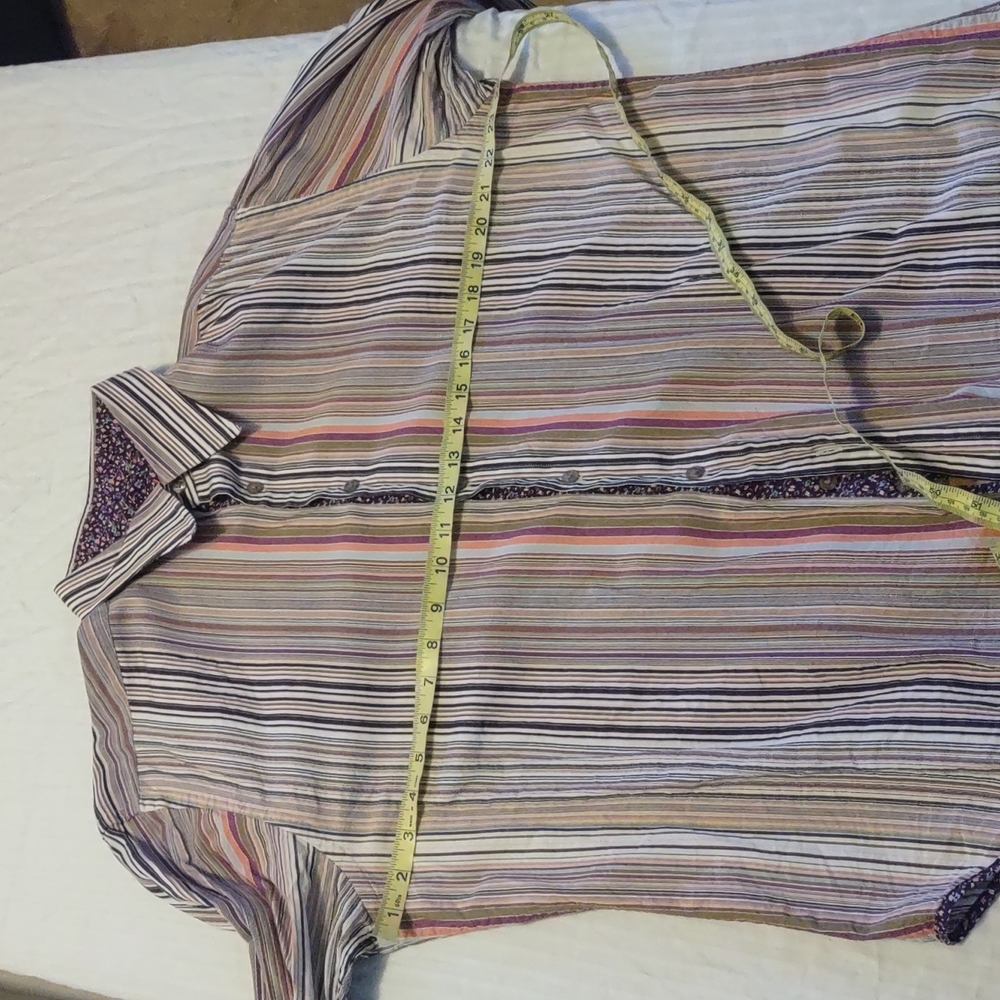 Robert Graham striped button down size XXL
